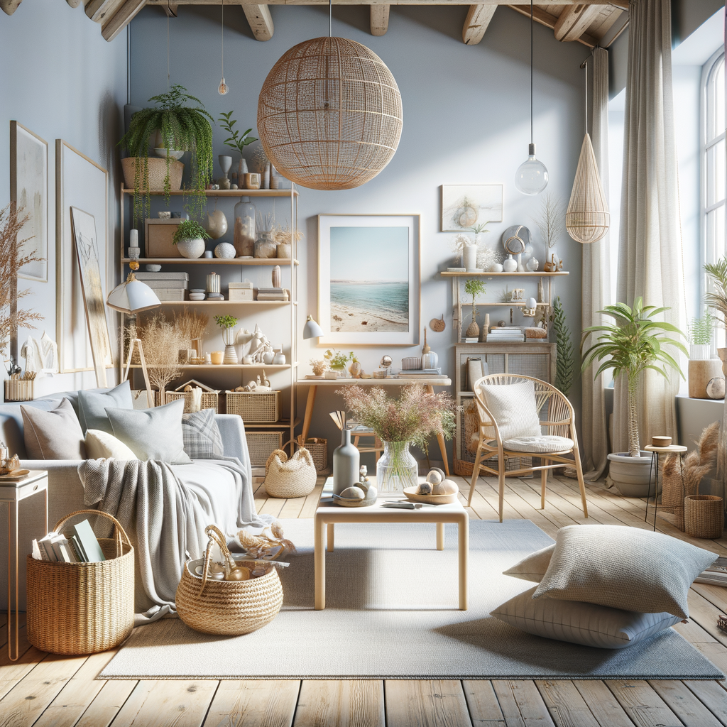 Decoración minimalista significativa en estilo Hygge