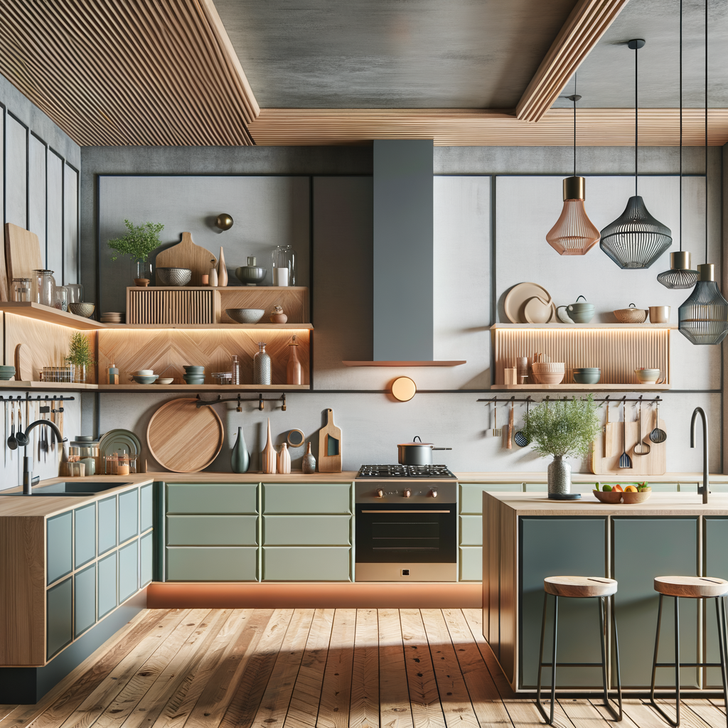 Elegancia y tendencia en cocinas 2024
