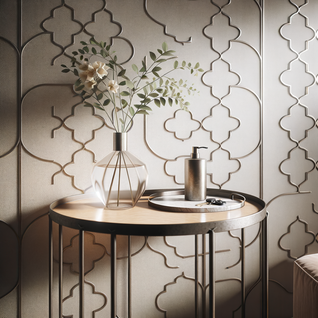 Decoraciones con personalidad en un recibidor pequeño
