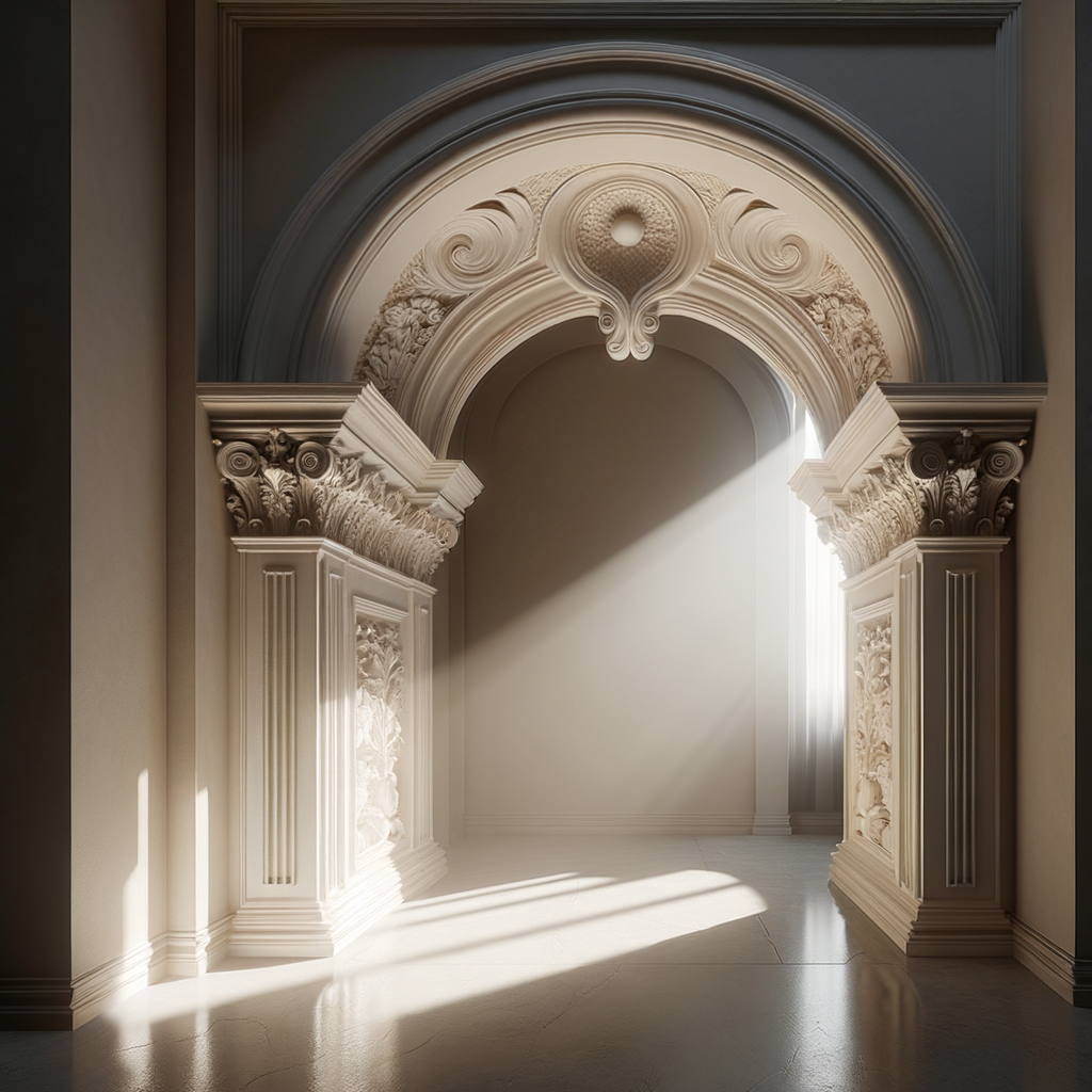 Arcos decorativos para entradas y pasillos