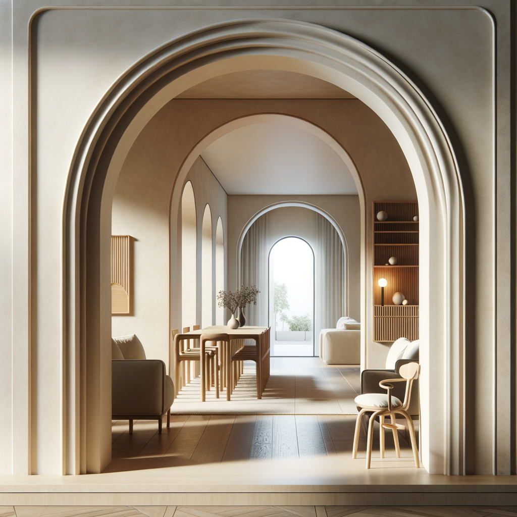 Arcos decorativos estilo innovador y tendencia