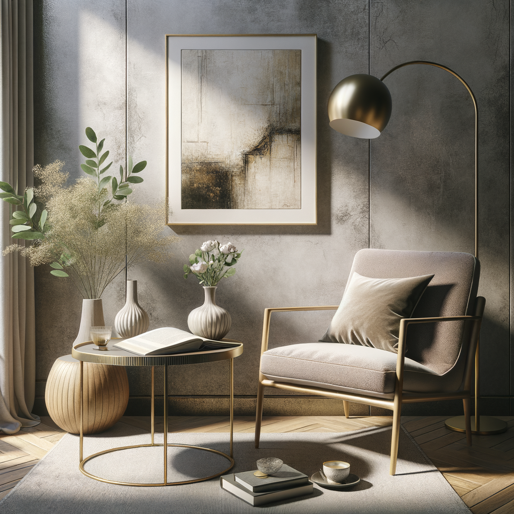 Tendencia de decoración: Cuadros apoyados en muebles