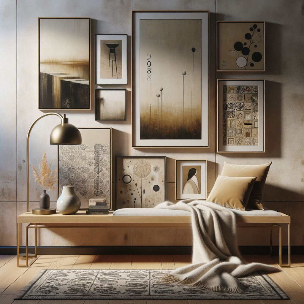 Tendencias de decoración con cuadros en el hogar