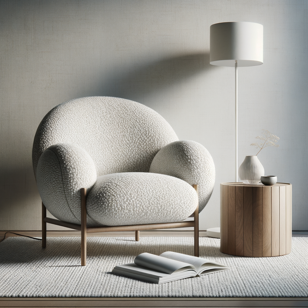 Ejemplo de muebles blancos en la decoración del hogar