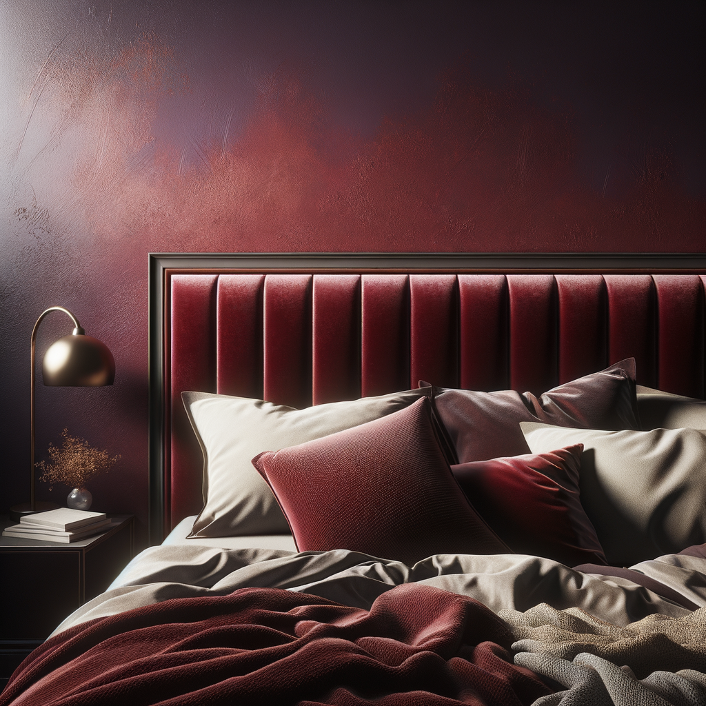 Decoración con colores oscuros y profundos