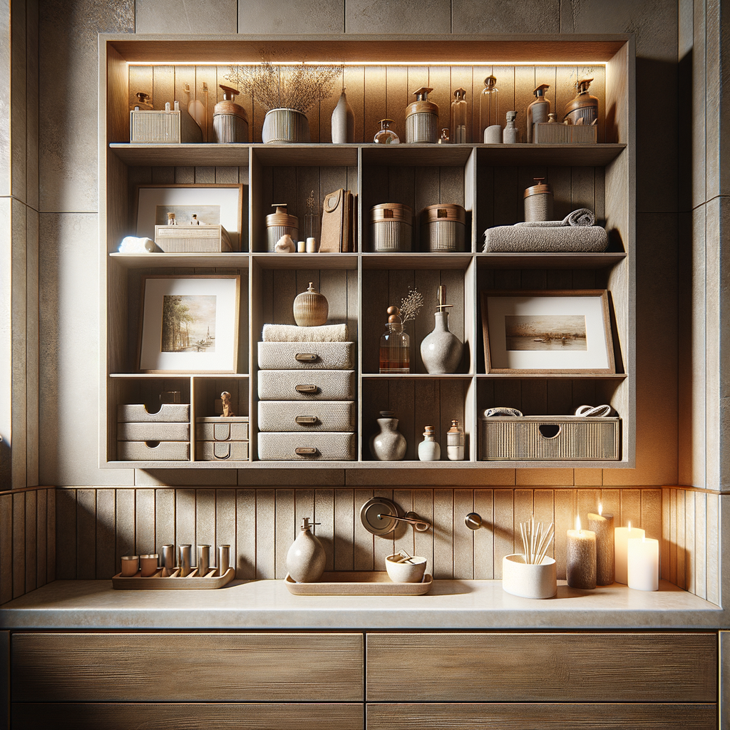 Elegantes y sobrios colores para baños