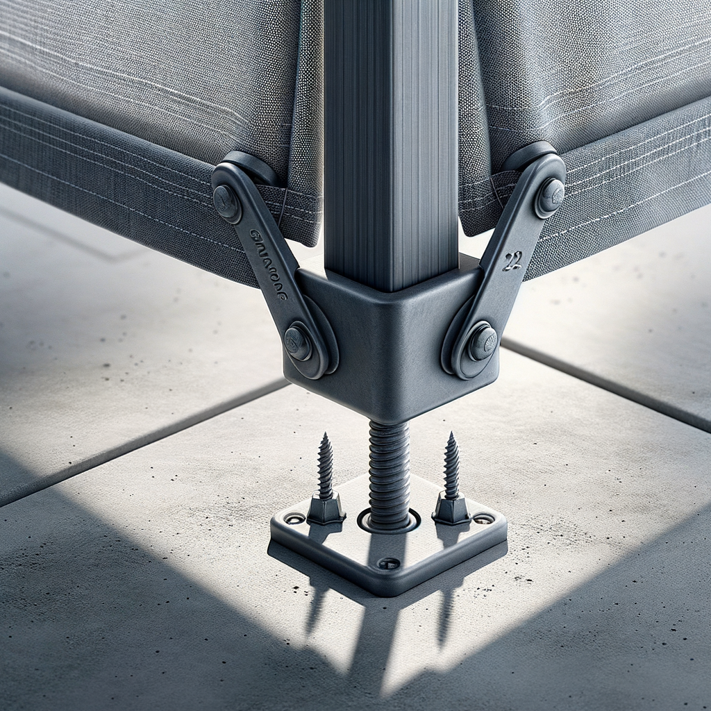 Una pérgola elegante, resistente a diversos climas, en un jardín