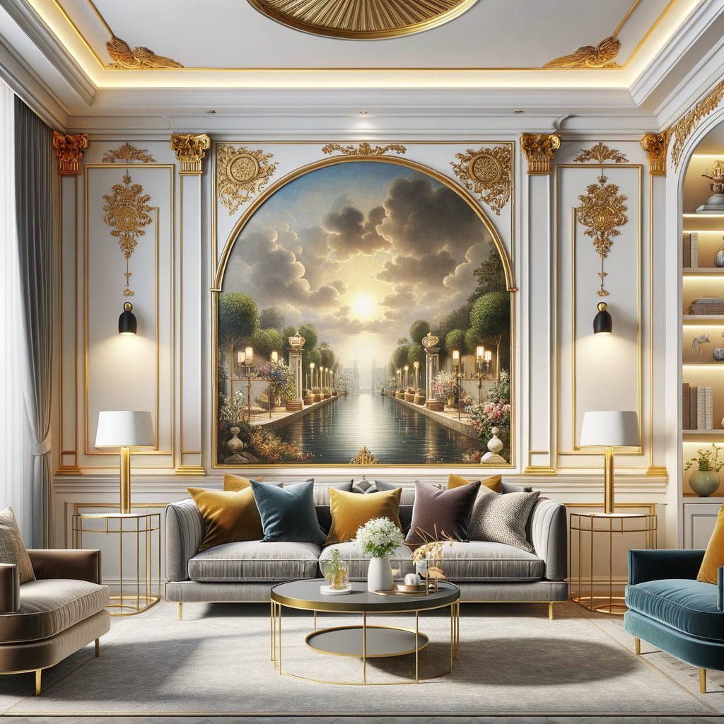 Interiores en tonos azules para un estilo clásico contemporáneo