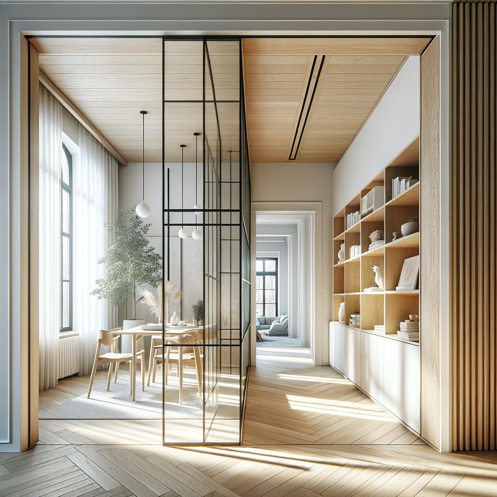 Antes y después de la transformación de un estudio oscuro a un hogar luminoso en Barcelona